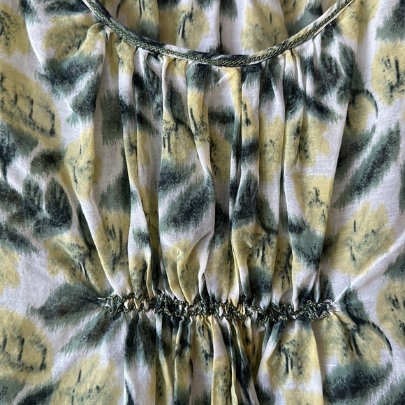 Sophie Max Leaf Print Short Sleeve Top - Picture 4 of 13